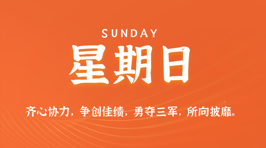 03日22日，星期日，在这里每天60秒读懂世界！