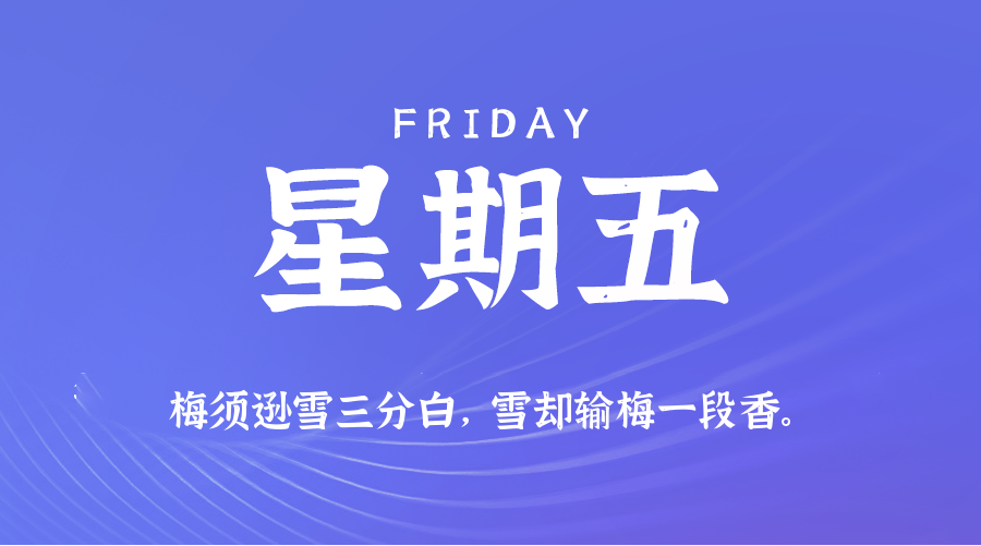 05日15日，星期五，在这里每天60秒读懂世界！
